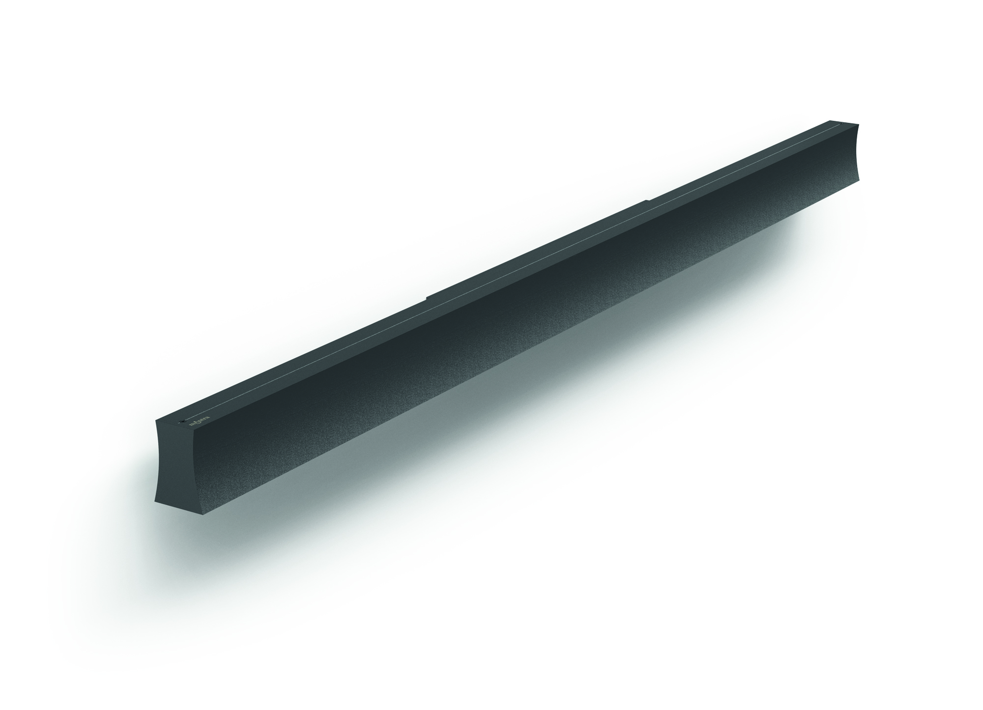 M7772  Hanok 120cm Linear Wall Lamp 110°, 38W LED, 3000K, 2850lm, Black